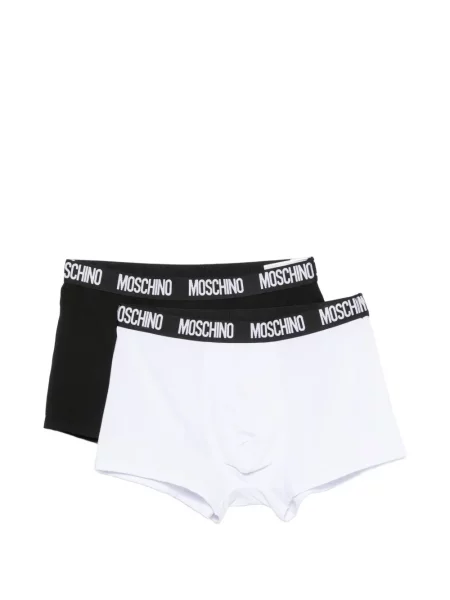 Boxeri Moschino cu autograf negru