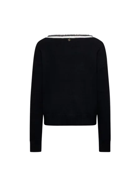 Sweter Silvian Heach czarny