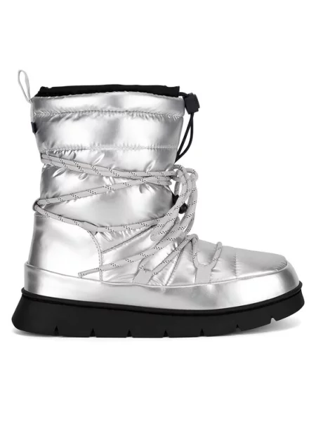 Дутики Gap серебряные