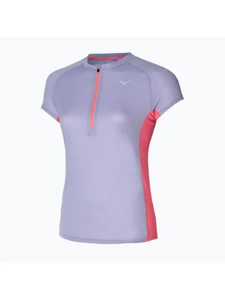 Дамска тениска за бягане Mizuno Trail DAF HZ Tee wisteria виолетово