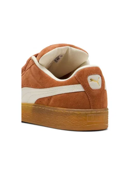 Pantofi Puma din piele de căprioară maro