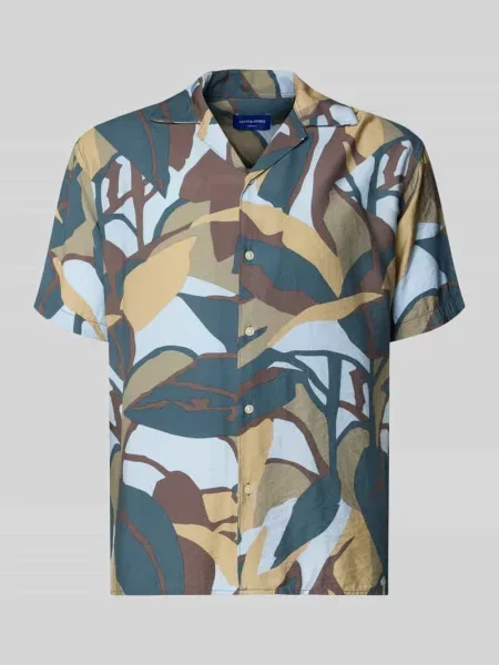 Koszula casualowa o kroju regular fit we wzór na całej powierzchni model TAVIRA MARSHALL' Jack & Jones