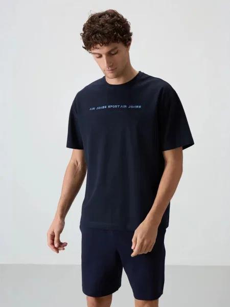 Tommy Life Tričko marine modrá