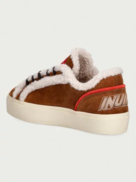Inuikii Lila Shearling Lace Up кросівки замшеві
