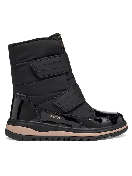 Snehule Geox J Adelhide Girl B Ab M čierna