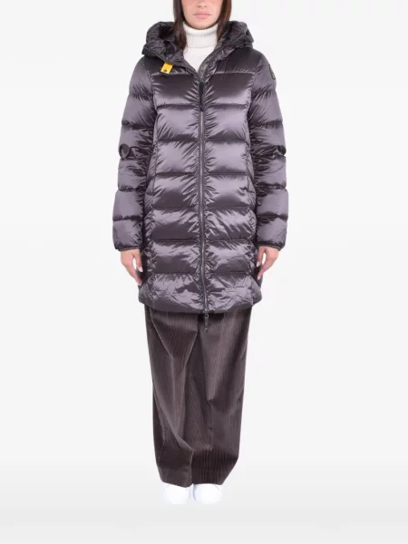 Paltas Parajumpers su gobtuvu violetinė