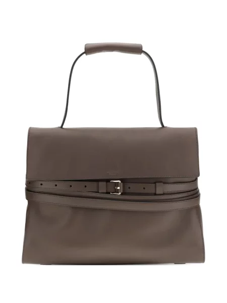 Geantă Moschino cu cataramă maro