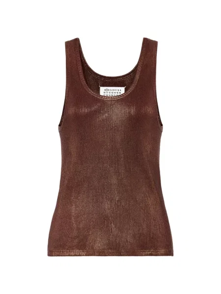 Tielko Maison Margiela hnedá