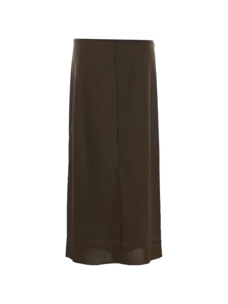 Fustă midi Essentiel Antwerp verde