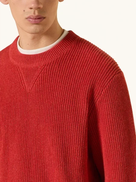 Arket Svetr Shadow červená