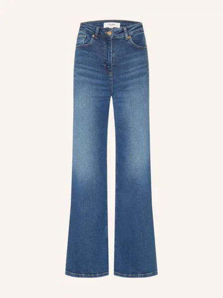 Reiss Široké Džíny Jas 31 mid blue modré