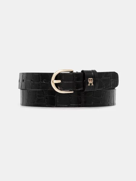 Кожен Tommy Hilfiger черно