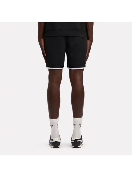 Reebok RBK.B 7" spodenki do koszykówki Transitionunisex Black/White Size: XS białe