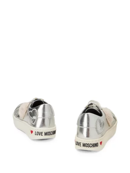Flitteres szív mintás sneaker Moschino