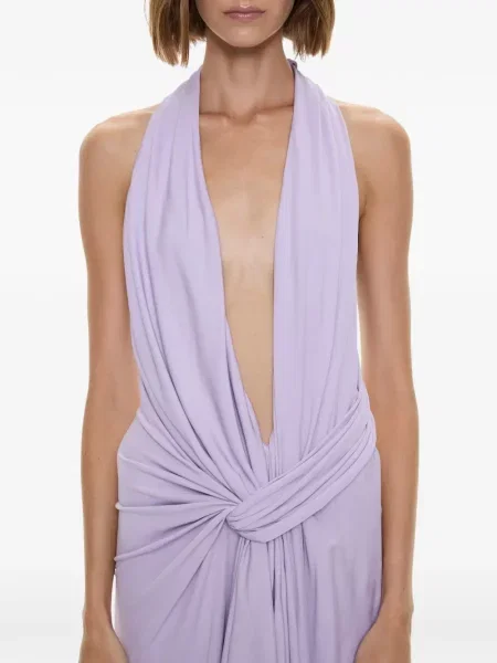 Rochie midi Christopher Esber violet
