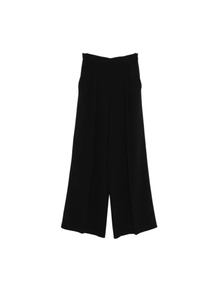 TWINSET Spodnie palazzo Wide Leg czarny
