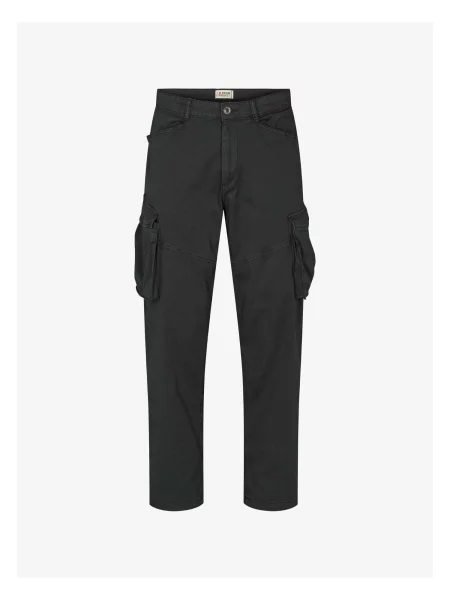 Denim Project Kalhoty DPCargo černá