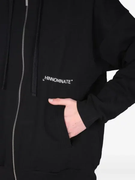 Hanorac cu glugă Hinnominate cu glugă negru