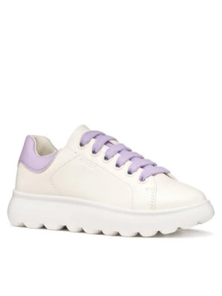 Geox Sneakersy J Puffypop Girl S biela