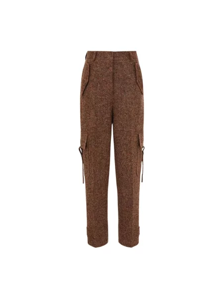 Spodnie Zimmermann tweedowe brązowe