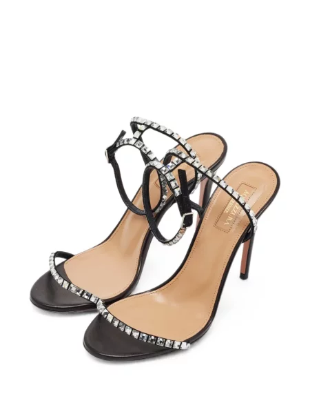Sandale Aquazzura cu bretele negru