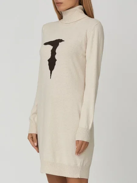 Платье Trussardi бежевое