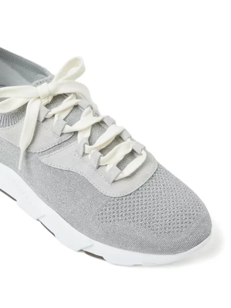 Sneakerși Peserico tricotate gri