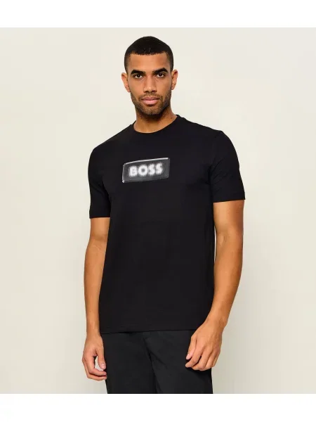 BOSS ORANGE Tricou Te_Effect negru