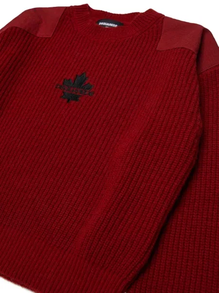 Sweter dziecięcy Dsquared2 czerwony