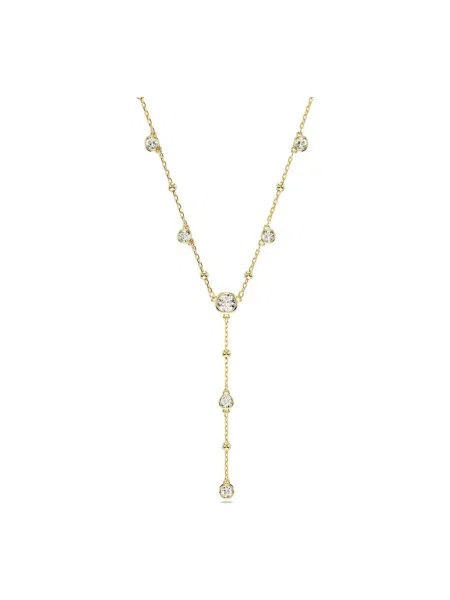 Naszyjnik Swarovski biznesowy żółty