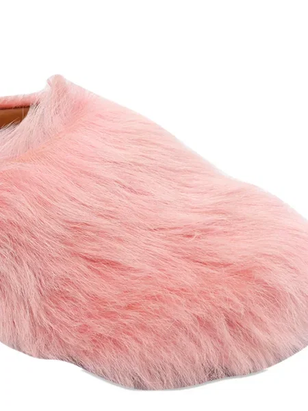 Papuci tip mules Marni slip-on roz