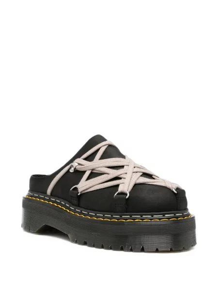 Papuci tip mules Rick Owens negru
