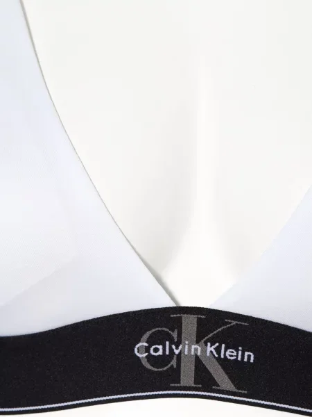 Calvin Klein Trojúhelníkový Podprsenka / černá bílá