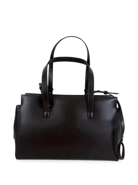 Geantă shopper Armani Exchange cu imagine maro