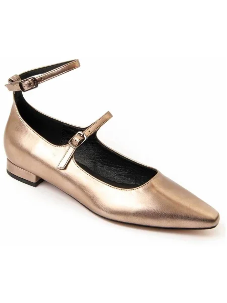 Pantofi Montevita auriu