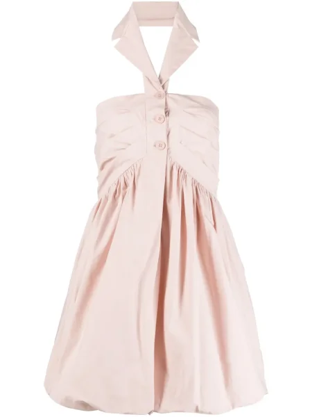 Rochie Philosophy Di Lorenzo Serafini cu gât halter roz