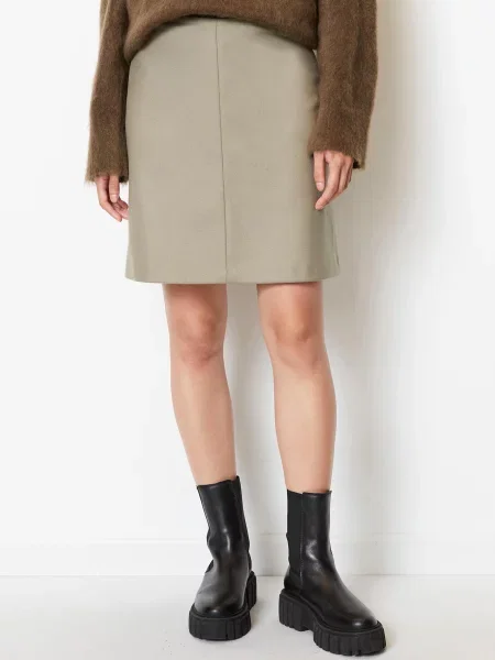 Marc O’Polo Спідниця міні Без підкладки бежевий