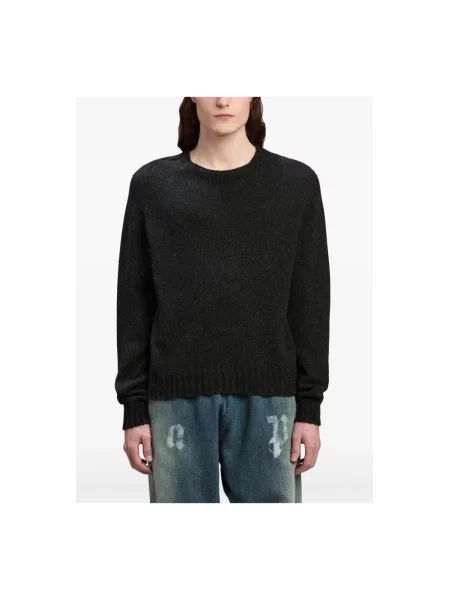 Sweter Palm Angels wełniany czarny