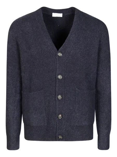 Кашмирена жилетка Paolo Pecora синьо