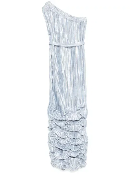 Rochie maxi Baruni de costum gri