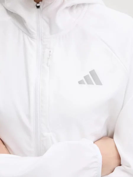 Демисезонная куртка Adidas Performance для бега белая