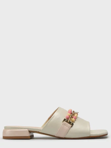 Шлепанцы Ilasio Renzoni бежевые