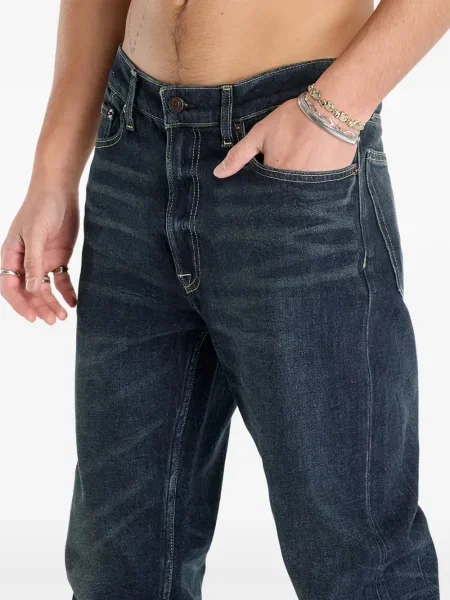 Blugi Calvin Klein cu 5 buzunare albastru