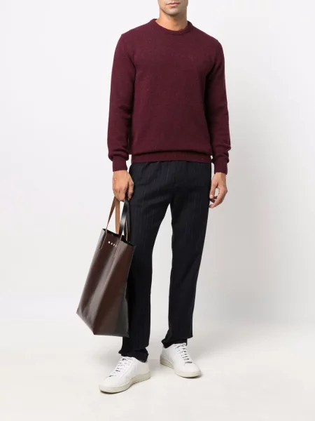Megztas megztinis Barbour raudona