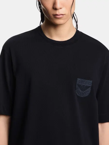 Футболка Emporio Armani синяя