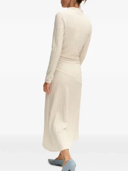 Rochie Bimba Y Lola cu volane alb