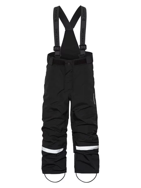 Didriksons lyžařské kalhoty IDRE KIDS PANTS černé