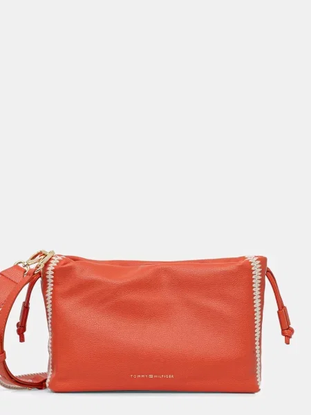 Torbica Tommy Hilfiger oranžna