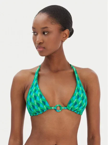 Seafolly Spodnji del bikini Sorrento zelena