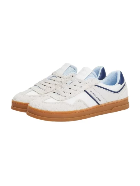 Sneakersy Tommy Hilfiger retro szare